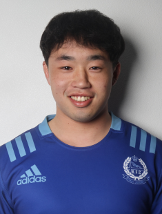 東海大学ラグビー部上下セット　ピステ　ヤッケ 東海大学高輪台高校ラグビー部 O ヤッケ上下 ブルー 中古 SUZUKI 防寒